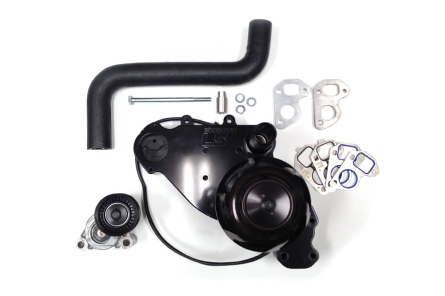 Trailblazer SS Meziere Electric Water Pump Swap Kit image 0