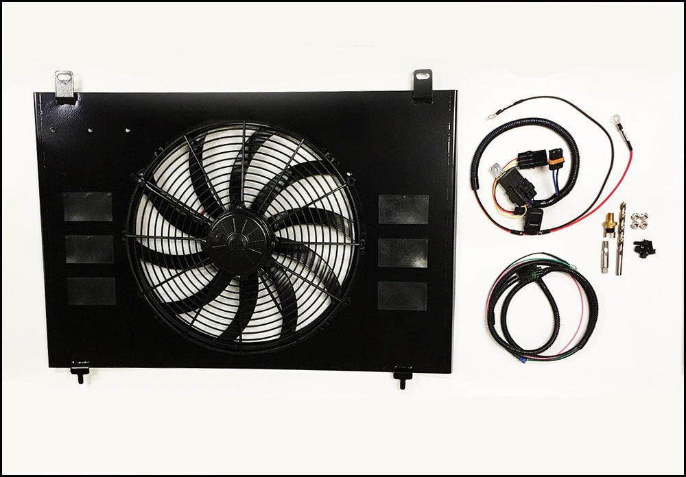 4.2L I6 Trailblazer/Envoy/Saab Trailblazer Plug and Play Fan Kit image 0