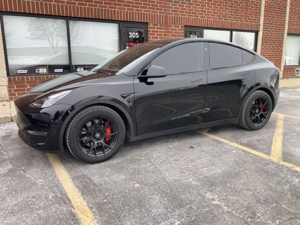 Tesla Model 3 & Y 19" Wheel & Tire Package - Mflow MFR1