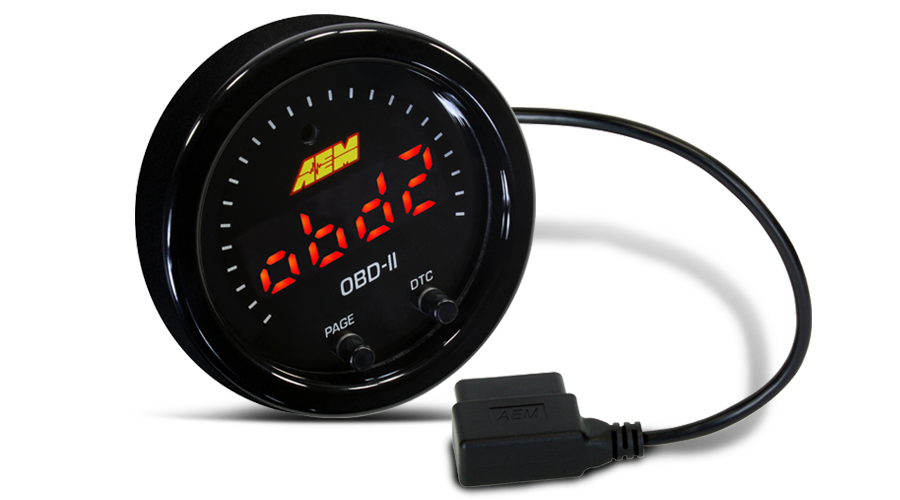 AEM X-Series OBD2 Digital Datastream Gauge image 0