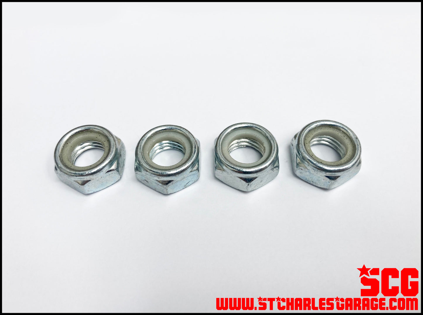 Trailblazer SS Tubular Control Arm Nut Kit image 0