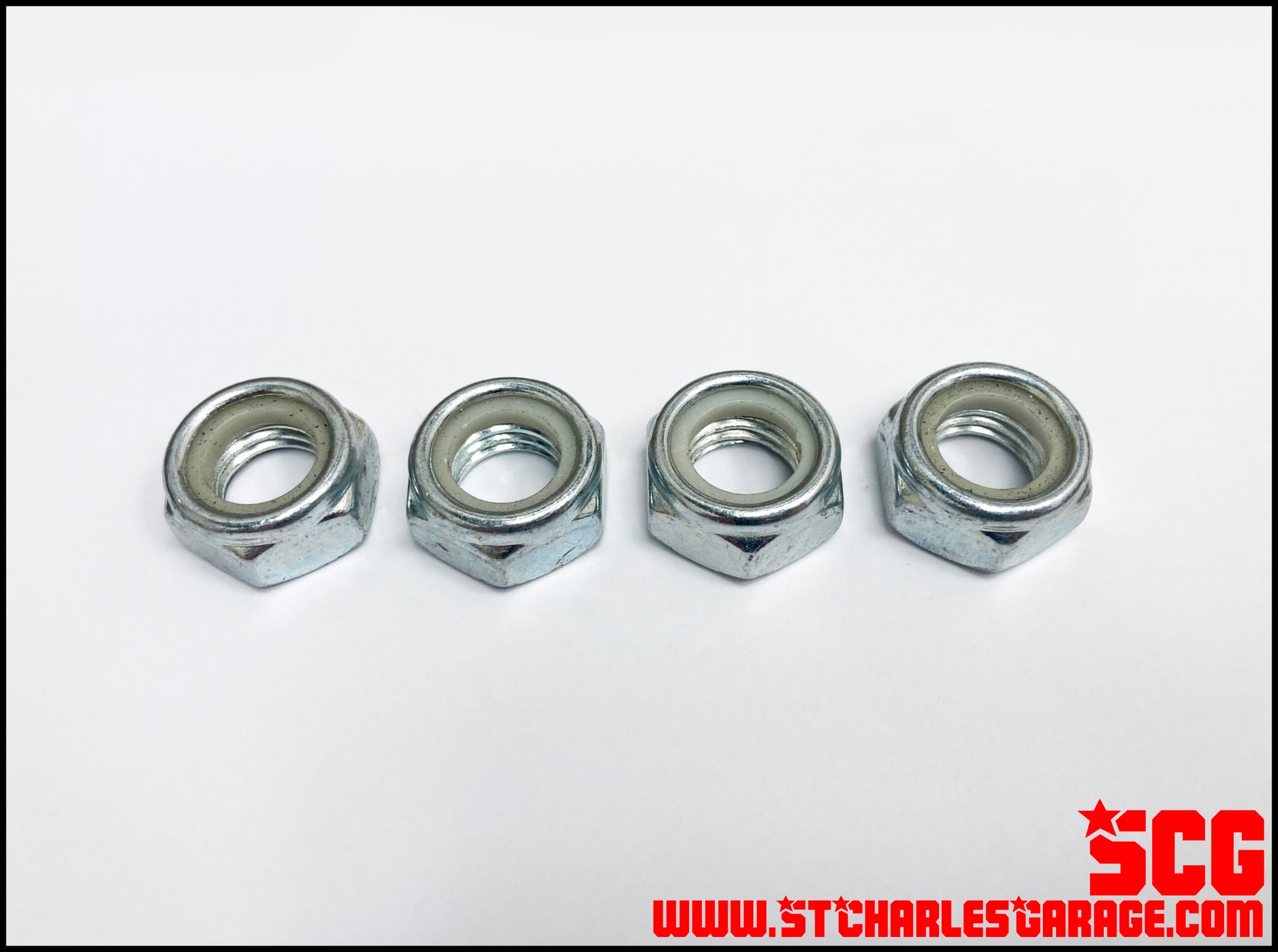 Trailblazer SS Tubular Control Arm Nut Kit image 0