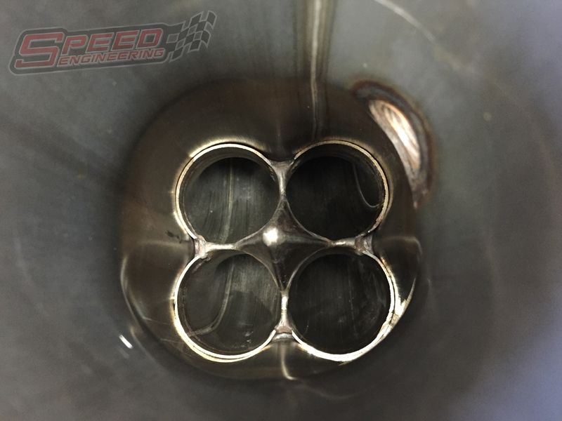 Trailblazer SS Speed Engineering Headers & Y-Pipe image 1