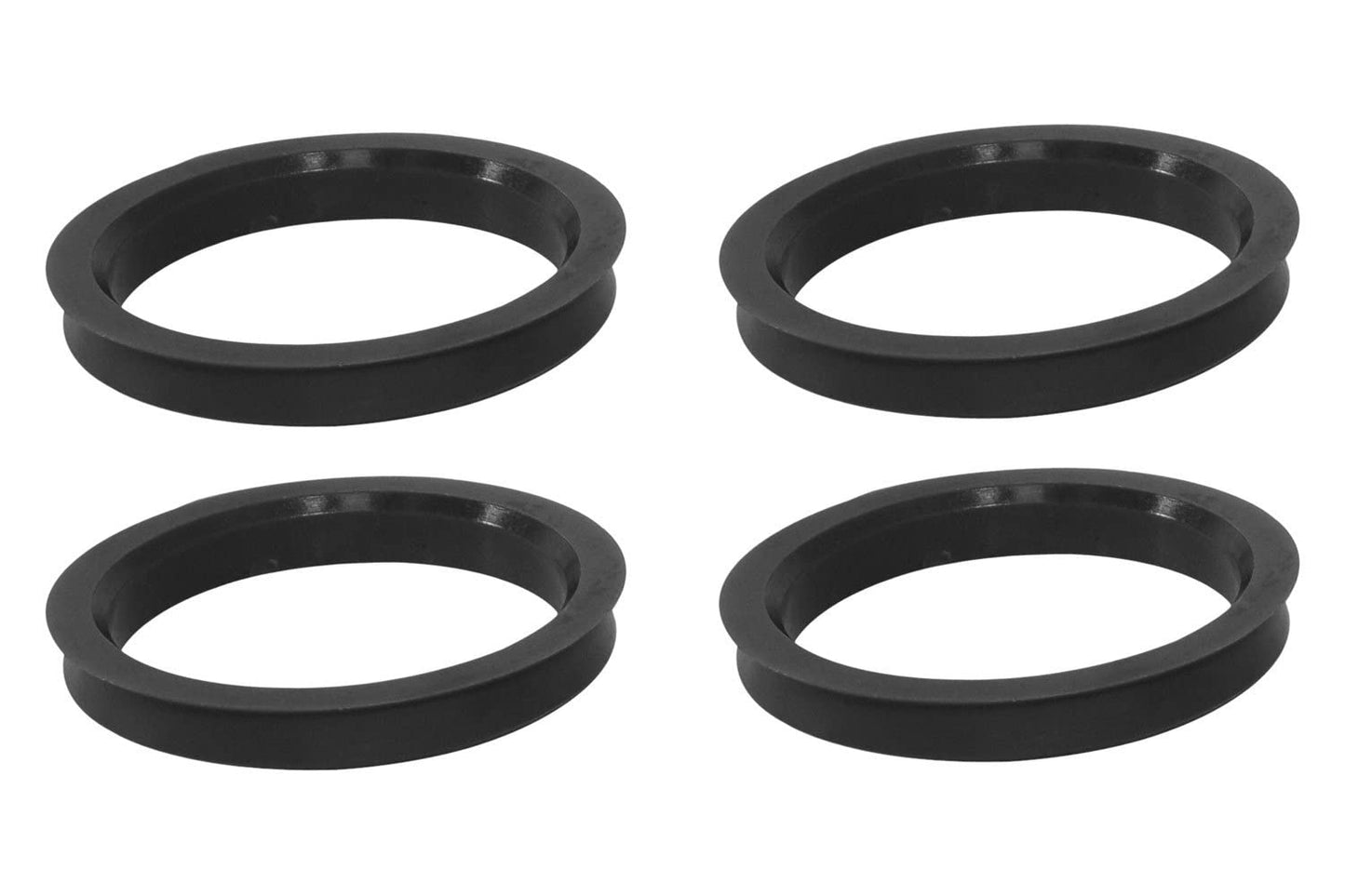 Tesla Hub Centric Rings, 73.1 to 64.1, Set of 4, ABS Plastic
