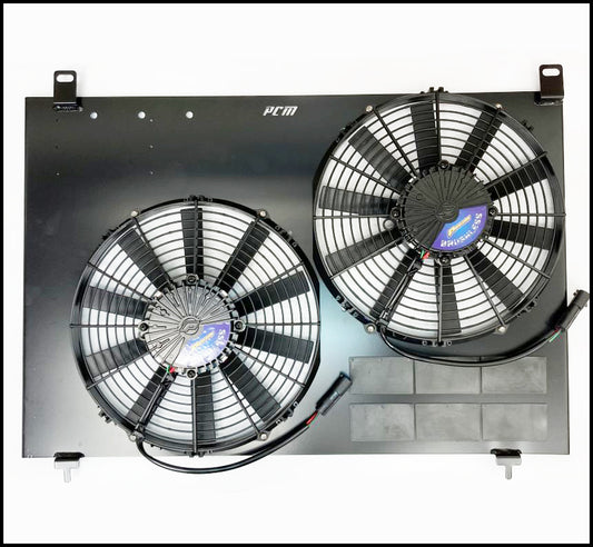 Trailblazer/Envoy/Saab 5.3L/6.0L Dual Electric Brushless Fan Kit image 0