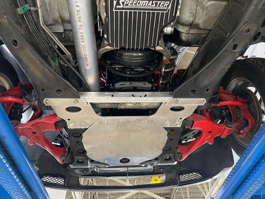 BFW Trailblazer SS Engine Crossmember & Skid Plate Kit image 0