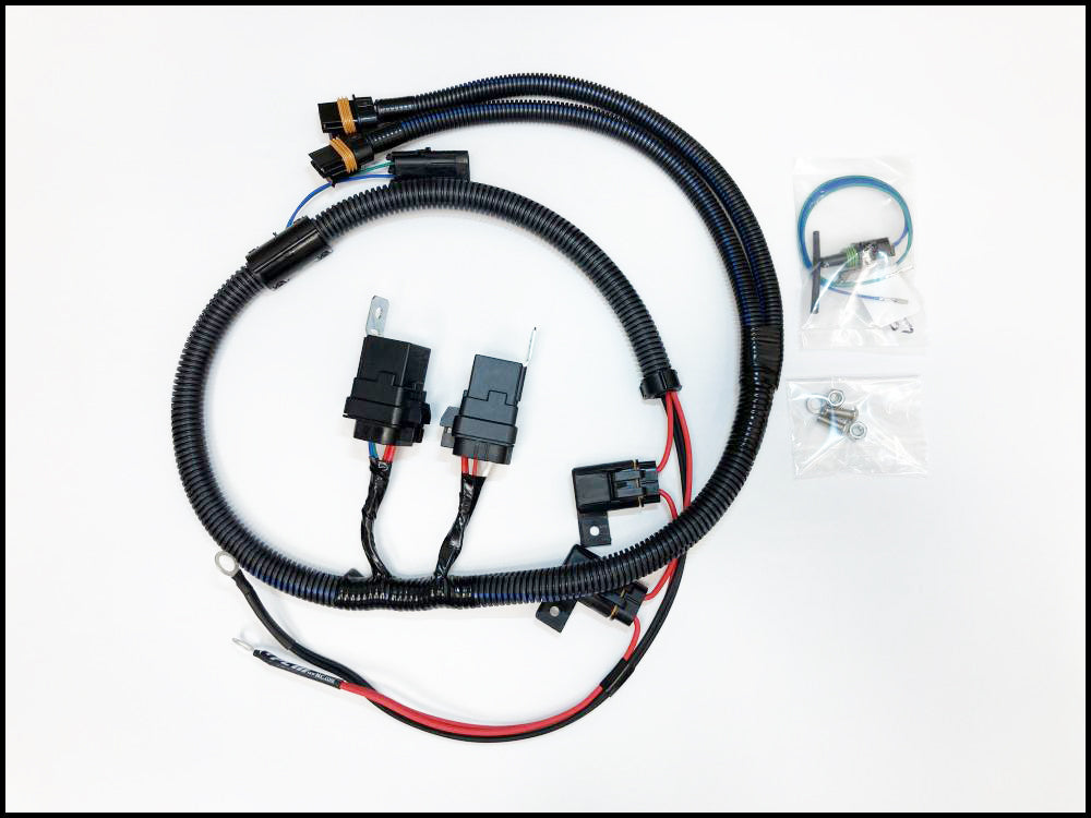 Trailblazer/Envoy/Saab 5.3L/6.0L Dual Electric Brushless Fan Kit image 1