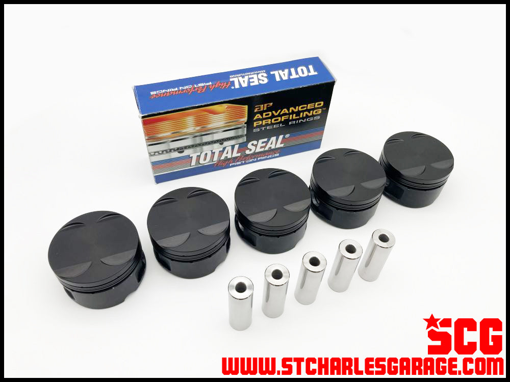 1500HP Diamond TTRS/RS3 2.5L TFSI DAZA/DNWA Forged Pistons - Anodized