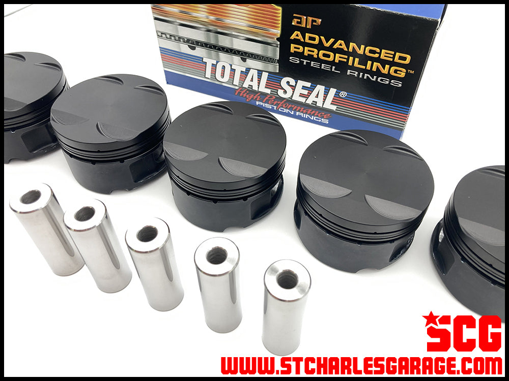 1500HP Diamond TTRS/RS3 2.5L TFSI DAZA/DNWA Forged Pistons - Anodized