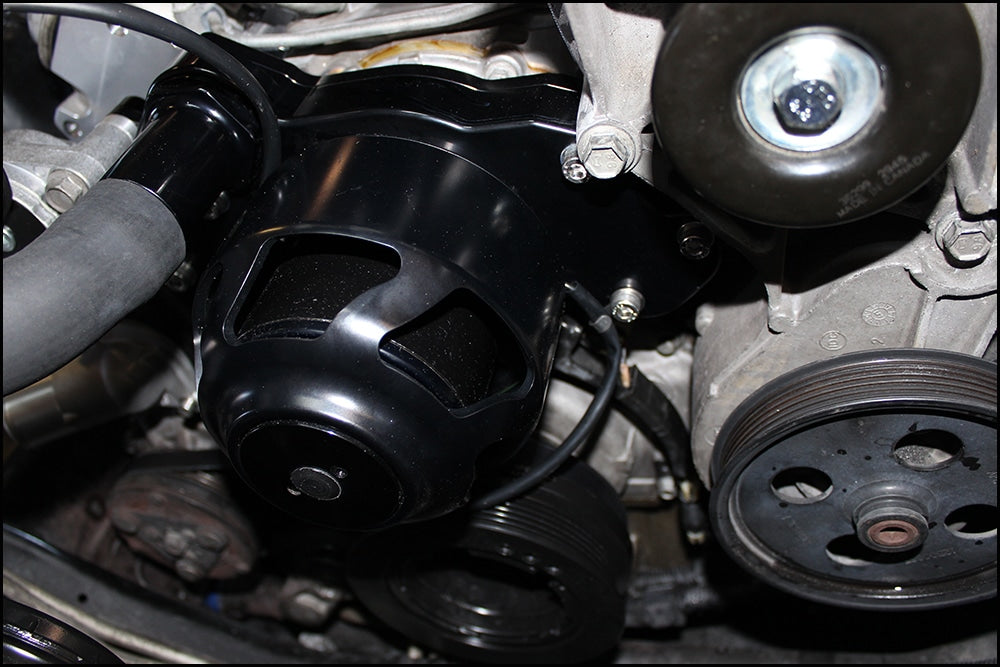 Trailblazer SS Meziere Electric Water Pump Swap Kit image 2