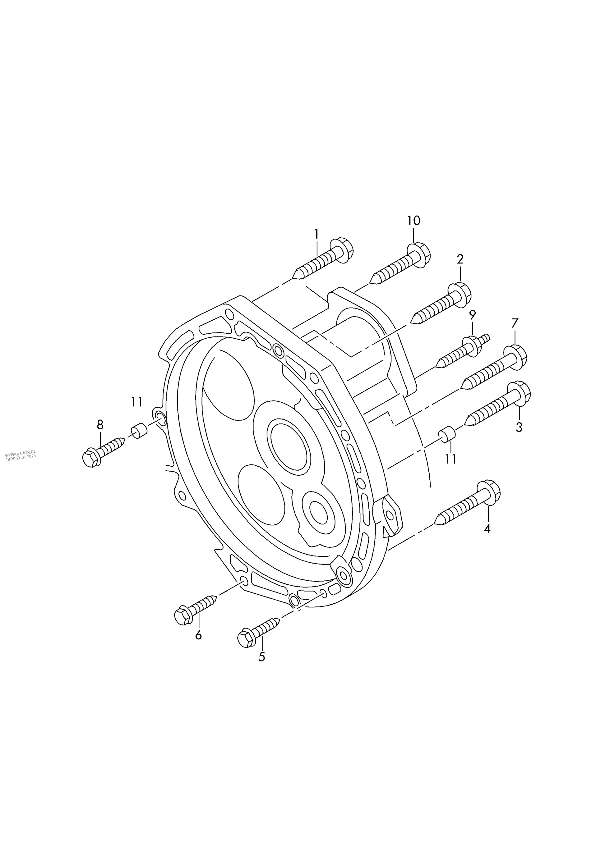 DAZA & DNWA OEM Transmission Bolt Kit image 1