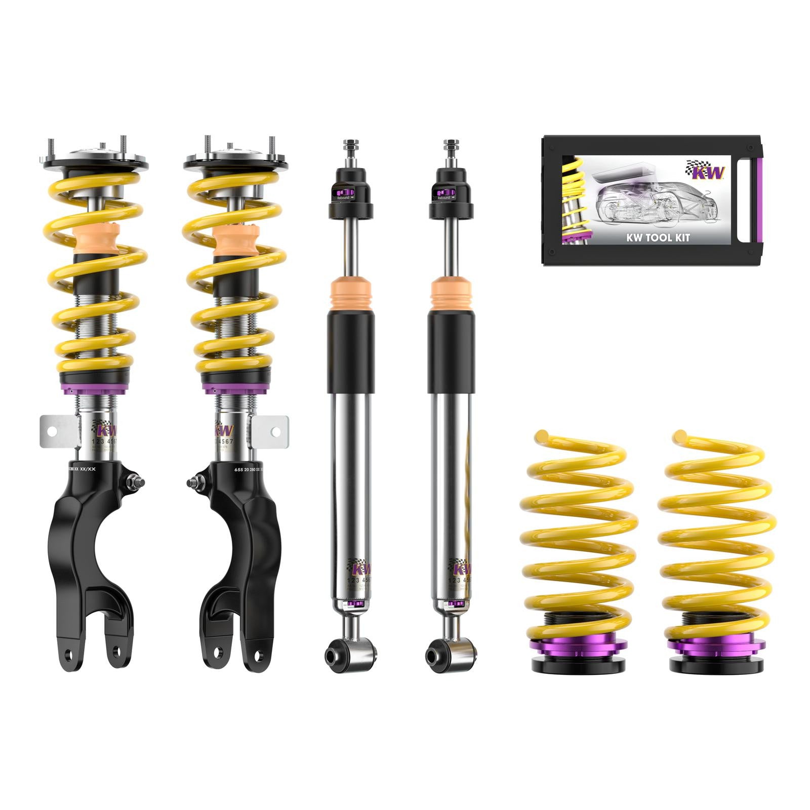 20-24 Tesla Model Y AWD KW Coilover Kit V3 image 0