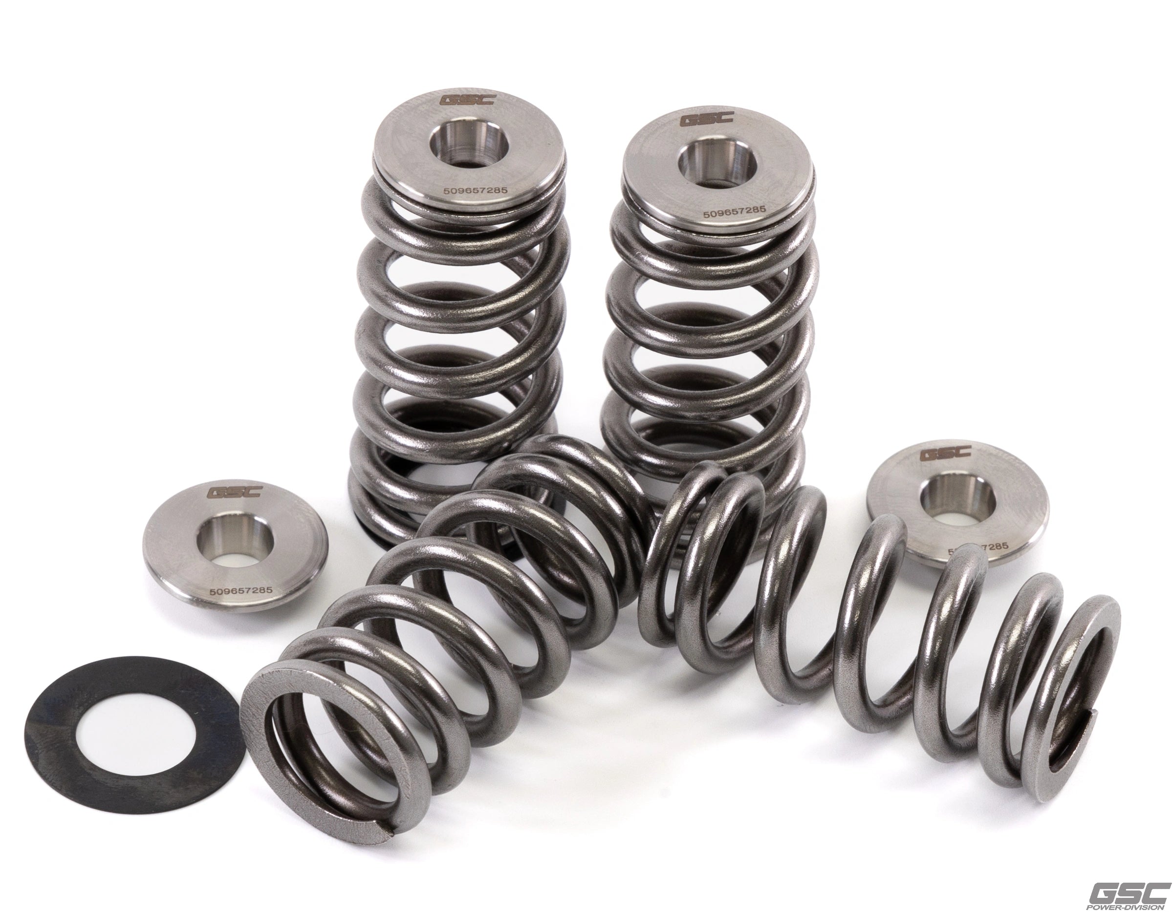 GSC Power-Division Beehive Valve Spring with Ti Retainer for the Audi ...