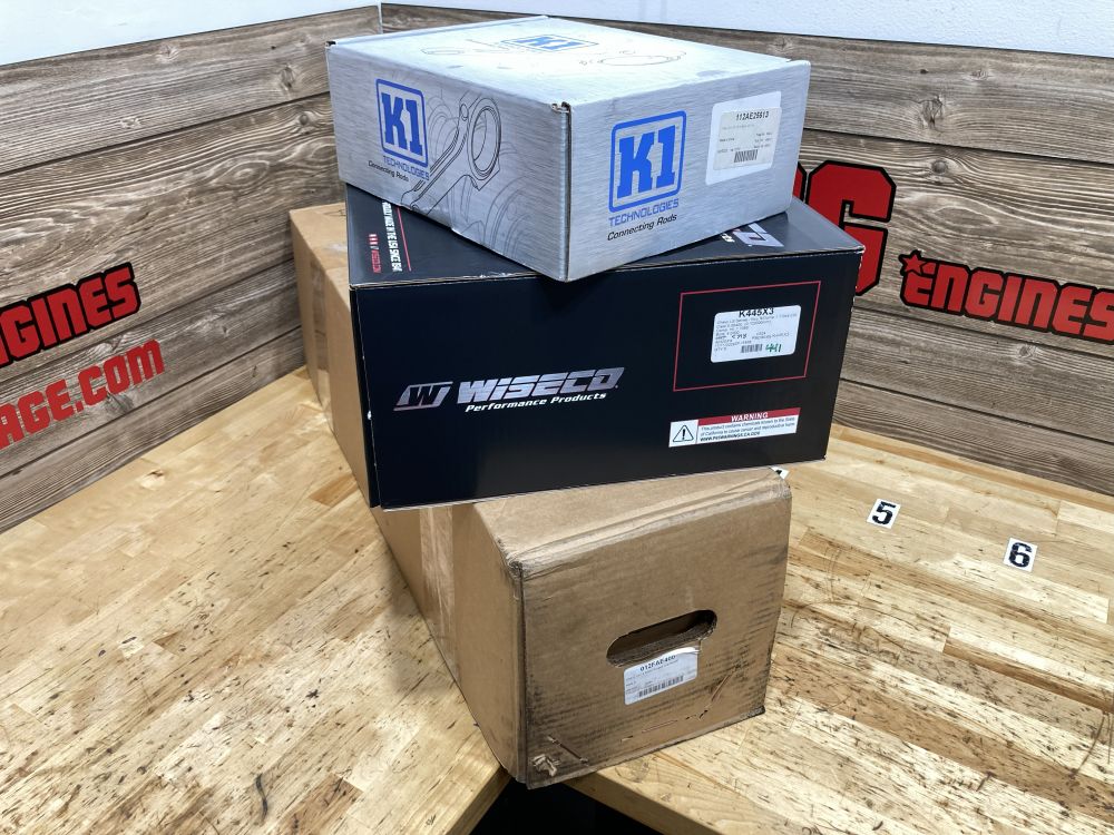 408" LS 1500HP Balanced Rotating Assembly, K1 & Wiseco