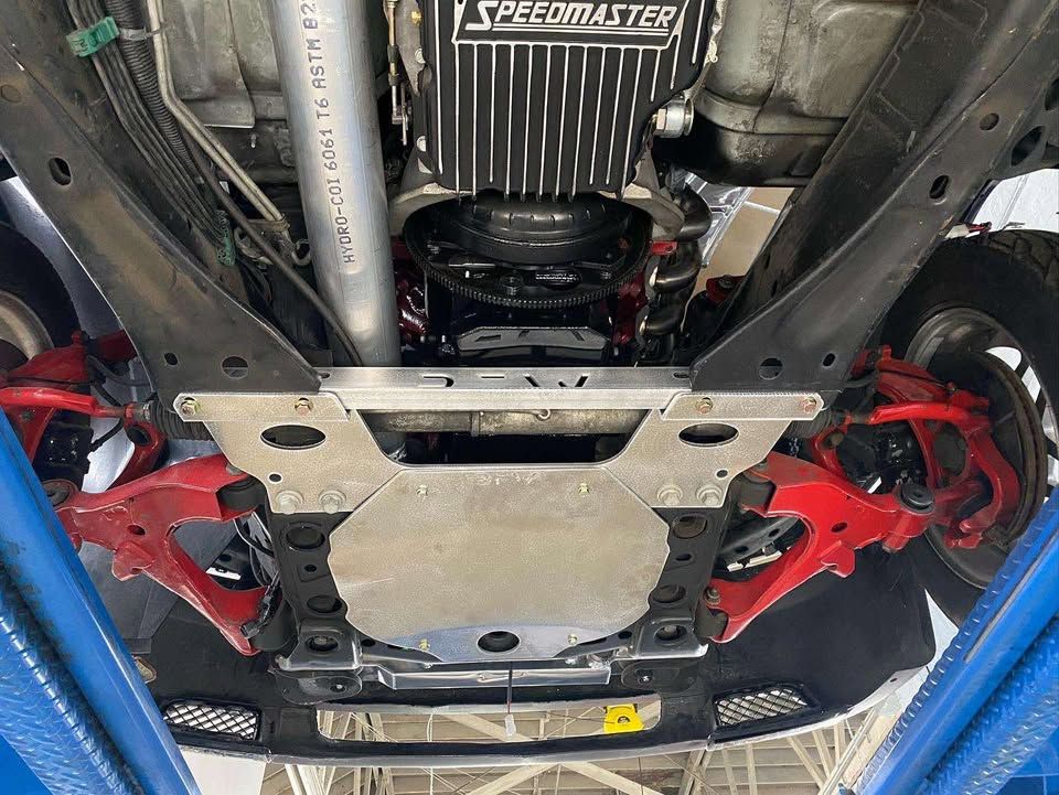 BFW Trailblazer SS Engine Crossmember & Skid Plate Kit image 0