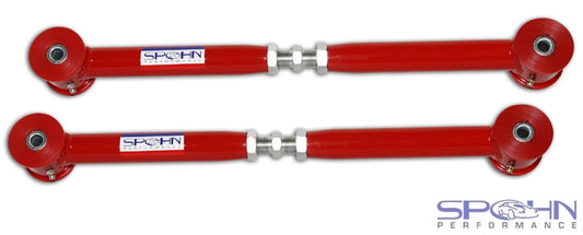 Spohn Adjustable Tubular Rear Lower Control Arms - 2002-2009 GM TrailBlazer, Envoy, SSR