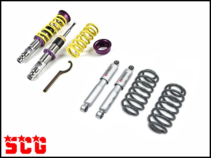 Trailblazer SS KW Coilover 30.5" Suspension Kit - 3" Drop - EVERYTHING YOU NEED