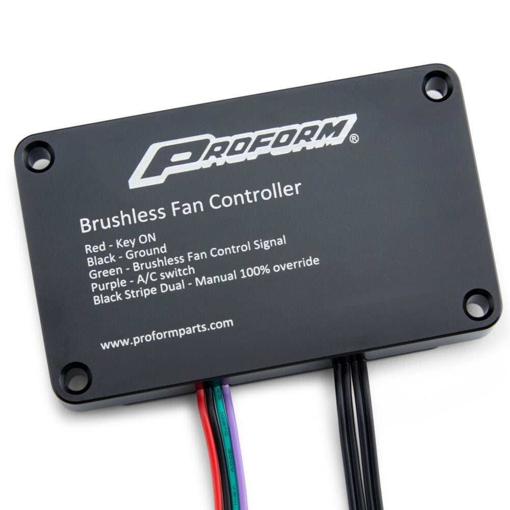Trailblazer/Envoy/Saab 5.3L/6.0L Dual Electric Brushless Fan Kit - Variable Speed