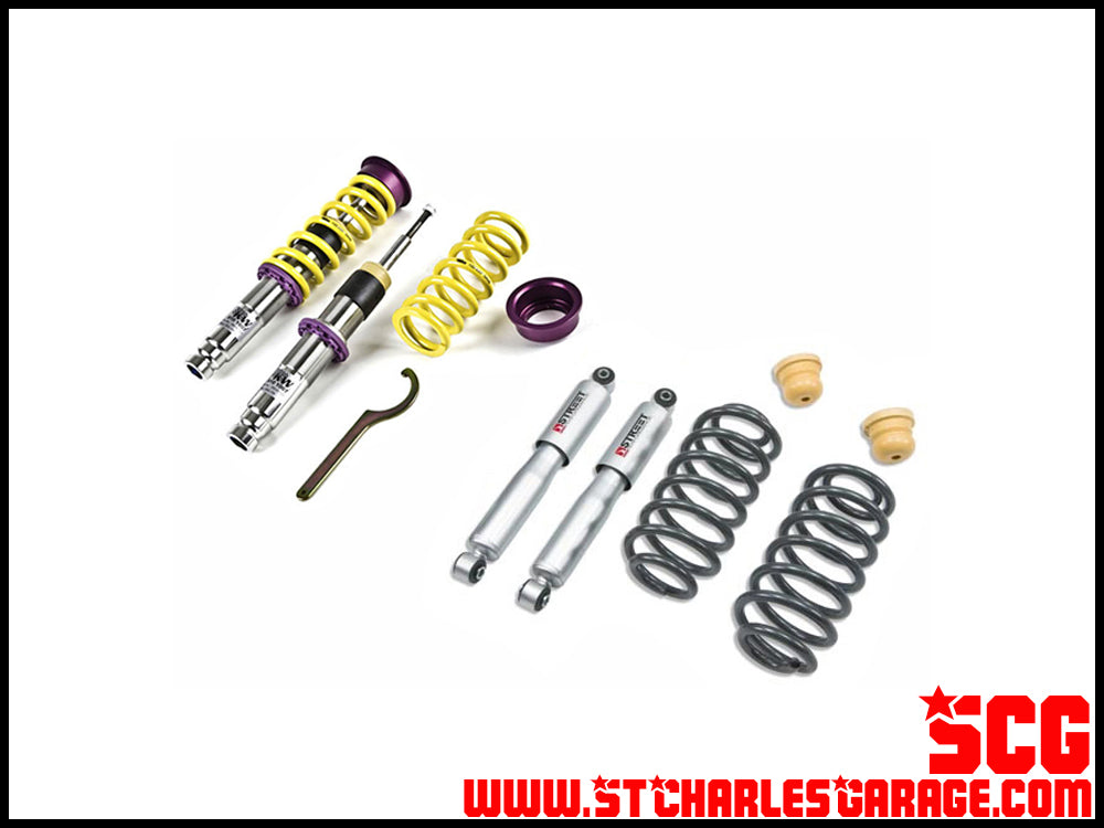 Trailblazer SS KW Coilover 31.5" Suspension Kit - 2" Drop - EVERYTHING YOU NEED