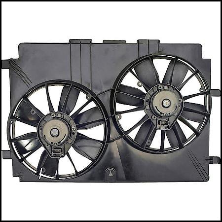 Trailblazer/Envoy/Saab 5.3L/6.0L Dual Electric Fan Kit - LS1 Fans image 0