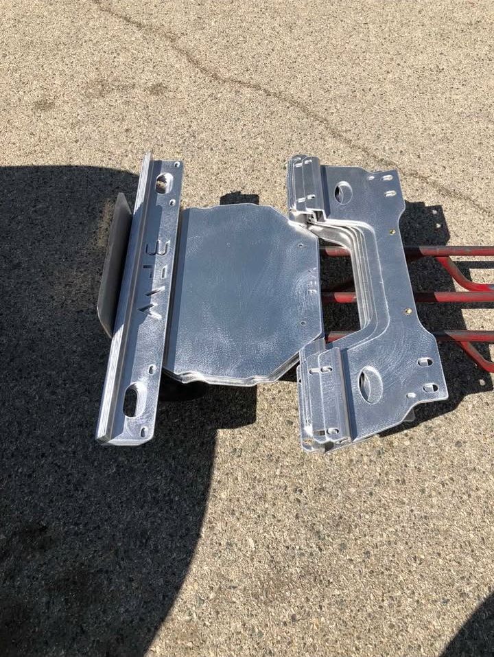 BFW Trailblazer SS Engine Crossmember & Skid Plate Kit image 1