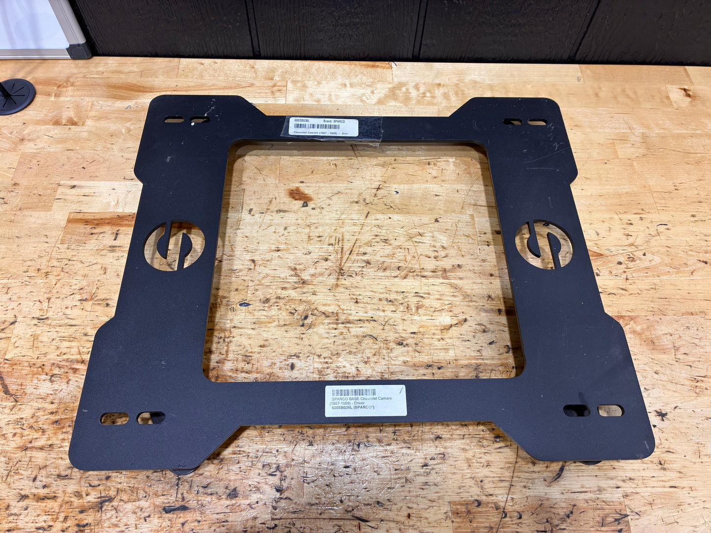 Sparco Seat Adapter Bracket GM Camaro F-Body 67-69 600SB036L