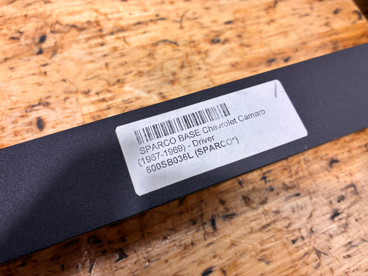 Sparco Seat Adapter Bracket GM Camaro F-Body 67-69 600SB036L