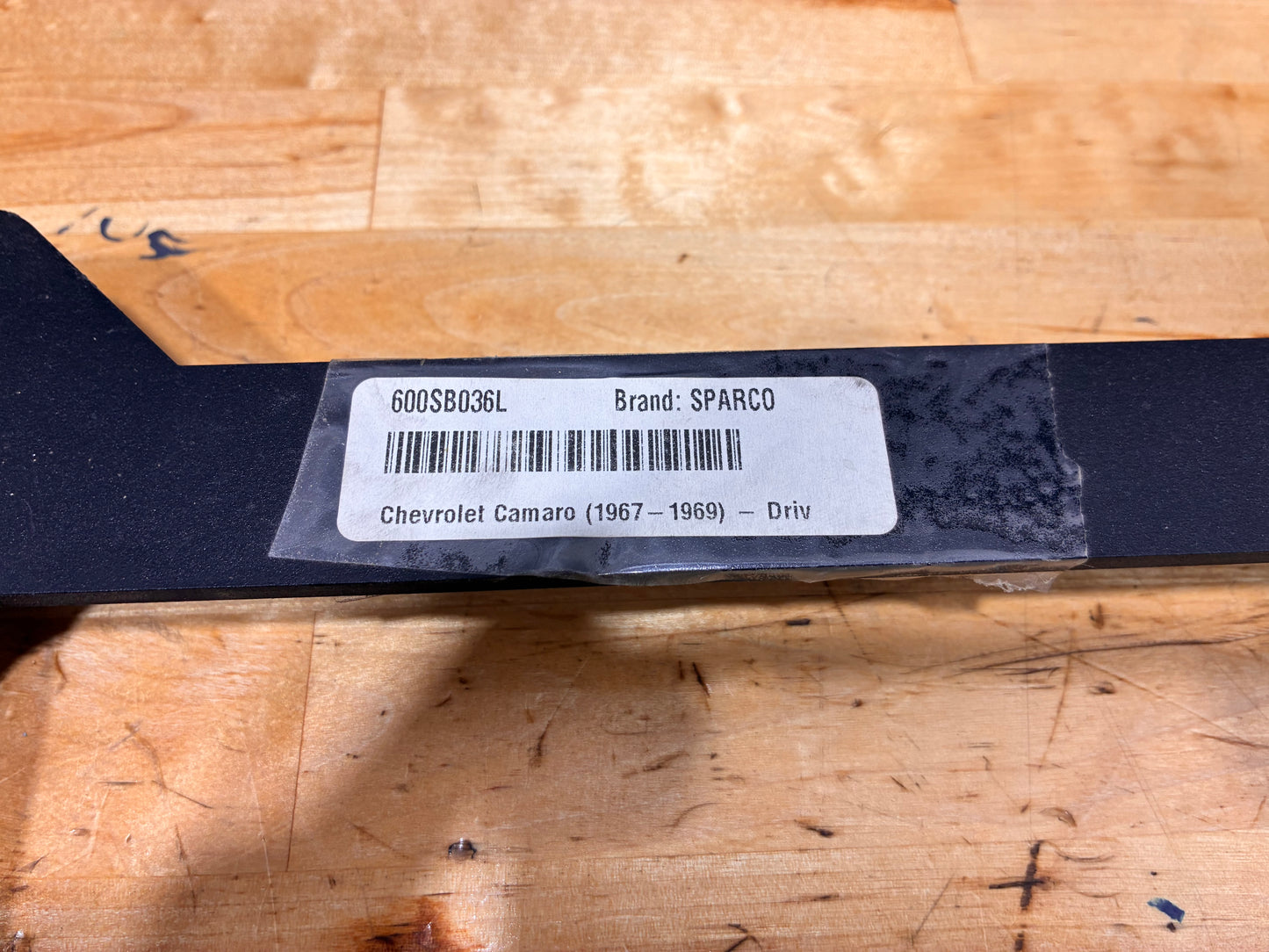 Sparco Seat Adapter Bracket GM Camaro F-Body 67-69 600SB036L
