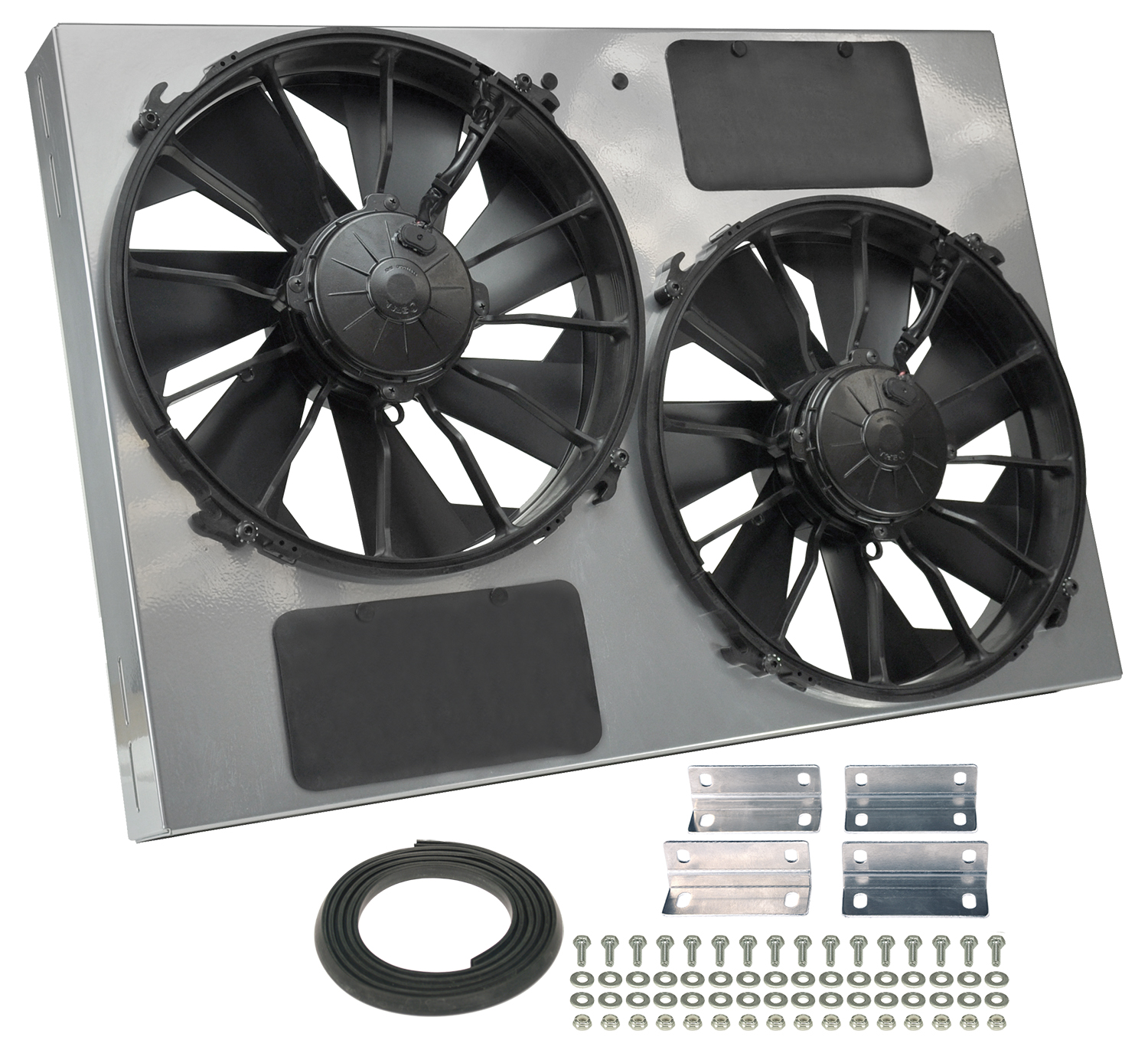 Trailblazer SS Dual Electric Fan Kit – Derale HD Fans